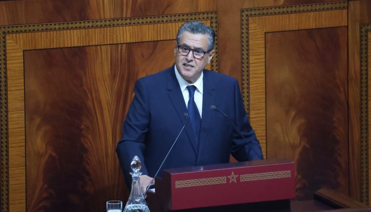 أخنوش: رهان الحكومة بتوجيهات جلالة الملك هو ألا يترك مواطن مغربي عرضة للفقر والهشاشة